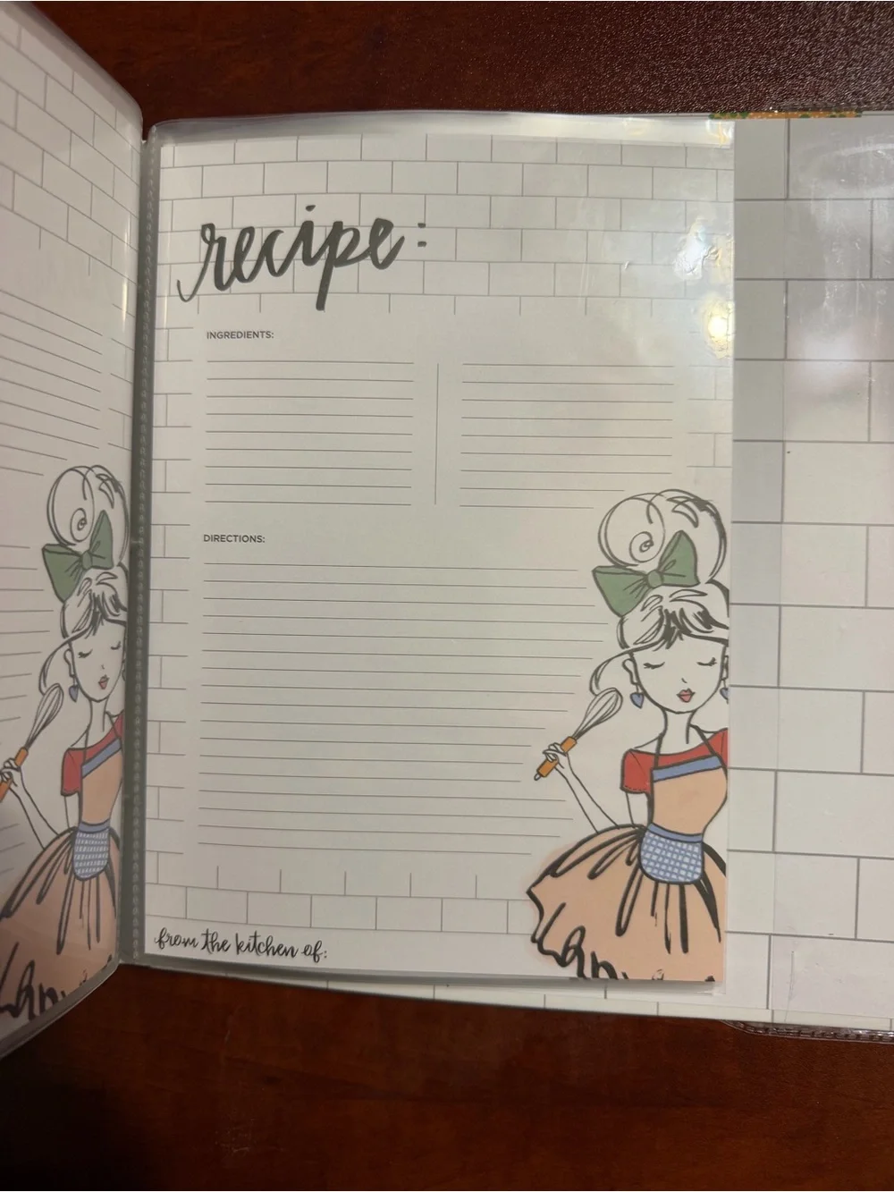 Measure & Mix Recipe Organizer Binder –Pass down Family Recipes